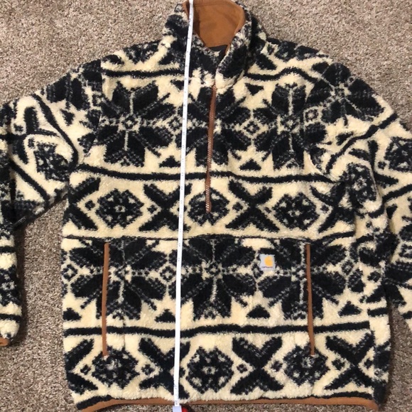 Carhartt Black and Cream Ski Jacket - Picture 2 of 3